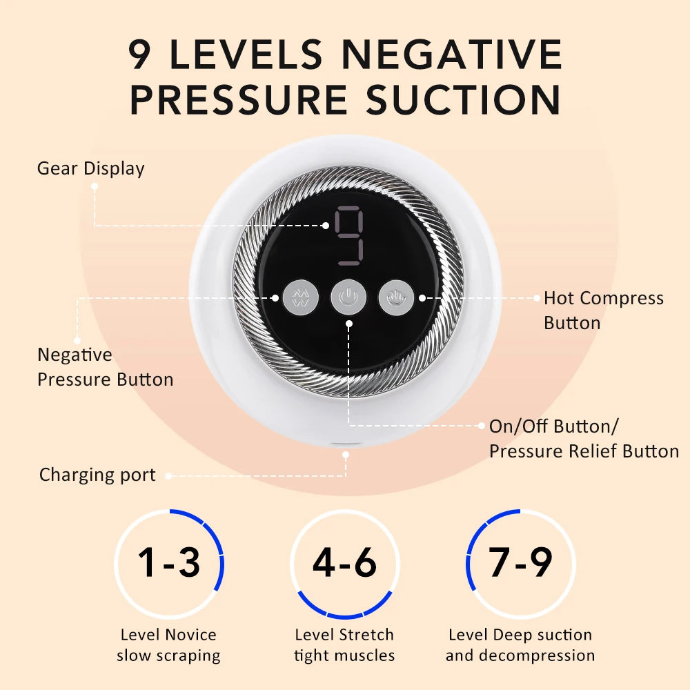 GlowBoost Electric Cupping Device
